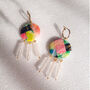 Monet | Polymer Clay Earrings With Czech Glass Beads, thumbnail 7 of 9