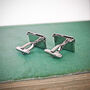 Personalised Engraved Envelope Message Card Cufflinks, thumbnail 2 of 2