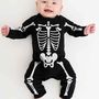 Halloween Skeleton Babygrow, thumbnail 1 of 4
