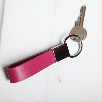 Personalised Leather Key Ring, 4 of 10