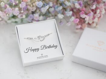 Birthday Gift For Her, Sterling Silver Love Bracelet, 2 of 10