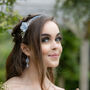 Floral Crystal And Flower Hairband, thumbnail 6 of 10