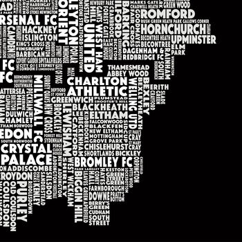 Standard London Football Map, 3 of 3