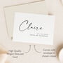 Bridesmaid Proposal Card Black And White, thumbnail 3 of 12