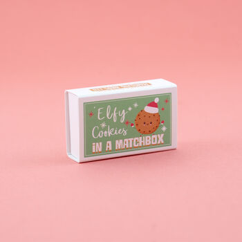 Mini Elfy Cookie Mix In A Matchbox, 4 of 12