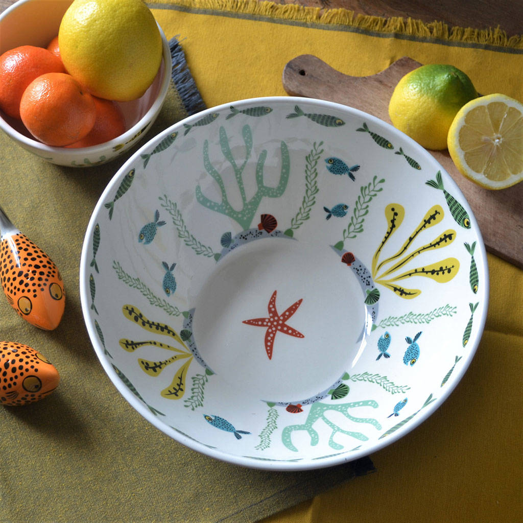 Fish Serving Bowl By Hannah Turner
