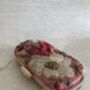 Pink Floral Oval Clutch Bag, thumbnail 5 of 10
