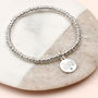 Personalised Sterling Silver Birthstone Rings Bracelet, thumbnail 2 of 7