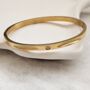 Diamond Bangle Gold, thumbnail 5 of 7
