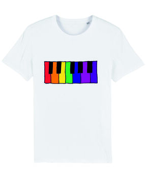 Piano Keys T Shirt, 9 of 10