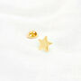 Personalised Gold Star Teacher Enamel Pin Gift, thumbnail 3 of 7