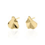 Pebble Geometric Stud Earrings | 18 K Gold Plated, thumbnail 3 of 7