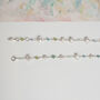 Multi Pearls Swarovski And Gemstones Necklace, thumbnail 6 of 12