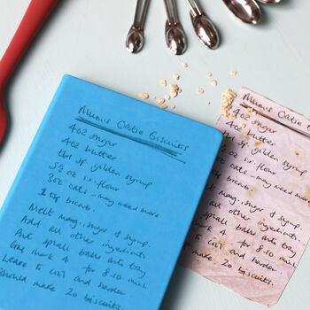 Handwritten Recipe Personalised Notebook, 2 of 6