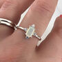 Opal Baguette Radiance Ring, thumbnail 3 of 7