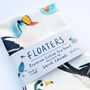 'Floaters' Illustrated Bird Tea Towel, thumbnail 3 of 7
