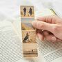 Personalised Photo Strip Leather Bookmark, thumbnail 2 of 3
