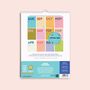 2025–2026 Academic Year Calendar | Colourburst | August Start | A4, thumbnail 6 of 6