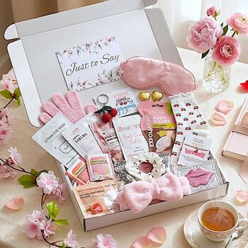 Luxury Birthday Gift Spa Pamper Hamper For Her, 4 of 12
