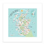 Map Of Scotland Print By Hilary Yafai, thumbnail 3 of 8