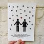 Joke Personalised Couples Card, thumbnail 1 of 2