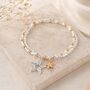 18th Birthday Eighteen Bead Star Charm Bracelet, thumbnail 2 of 5