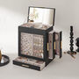 Jewellery Box With Glass Window Mirror Layer Nd Drawers, thumbnail 1 of 7