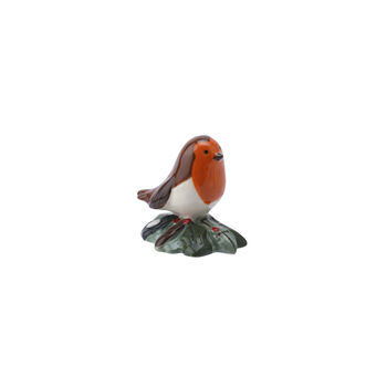 Ceramic Robin And Holly Branch Charm With Gift Box, 4 of 4