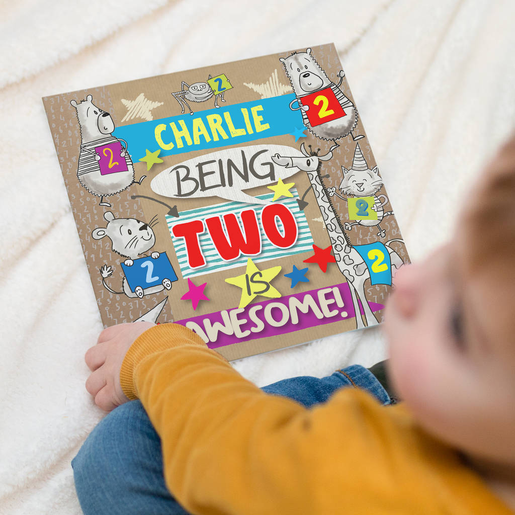 Personalised 2nd Birthday Children's Book, 1 of 9