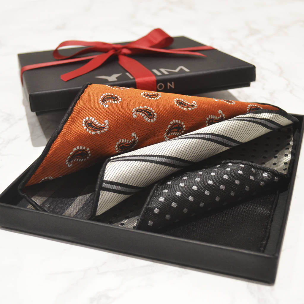 Versatile Mens Silk Pocket Square For All Ocassions By YHIM London