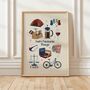 Personalised Dad's Favourite Things Print, thumbnail 1 of 9