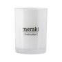 Meraki Fresh Cotton Scented Candle, thumbnail 2 of 7