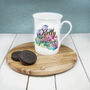 Personalised Positive Pants Bone China Mug, thumbnail 3 of 3