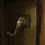 Brass Elephant Coat Hook, thumbnail 1 of 2