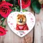 Personalised Chow Chow Dog Love Decoration, thumbnail 1 of 2