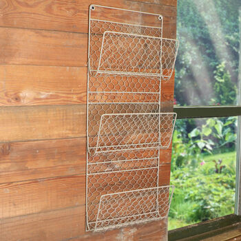 Potting Shed Garden Tools Wall Storage Rack, 2 of 6