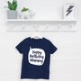 Personalised Happy Birthday Speech Bubble Kids T Shirt, thumbnail 2 of 6
