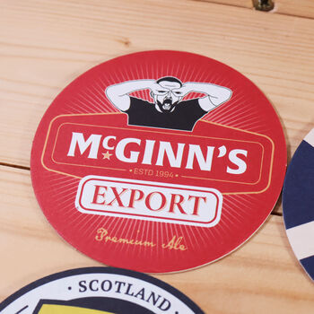 Scotland Football Beer Mats, 3 of 10