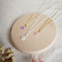 Cherry Blossom Pressed Flower Necklace, thumbnail 4 of 5