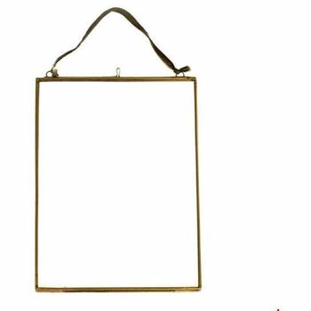 Hanging Brass Photo Frames Various Sizes, 3 of 4