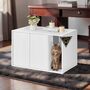 Hidden Cat Litter Cabinet Enclosed Furniture, thumbnail 1 of 7