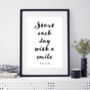 Brush Style Personalised Quote Print, thumbnail 1 of 11