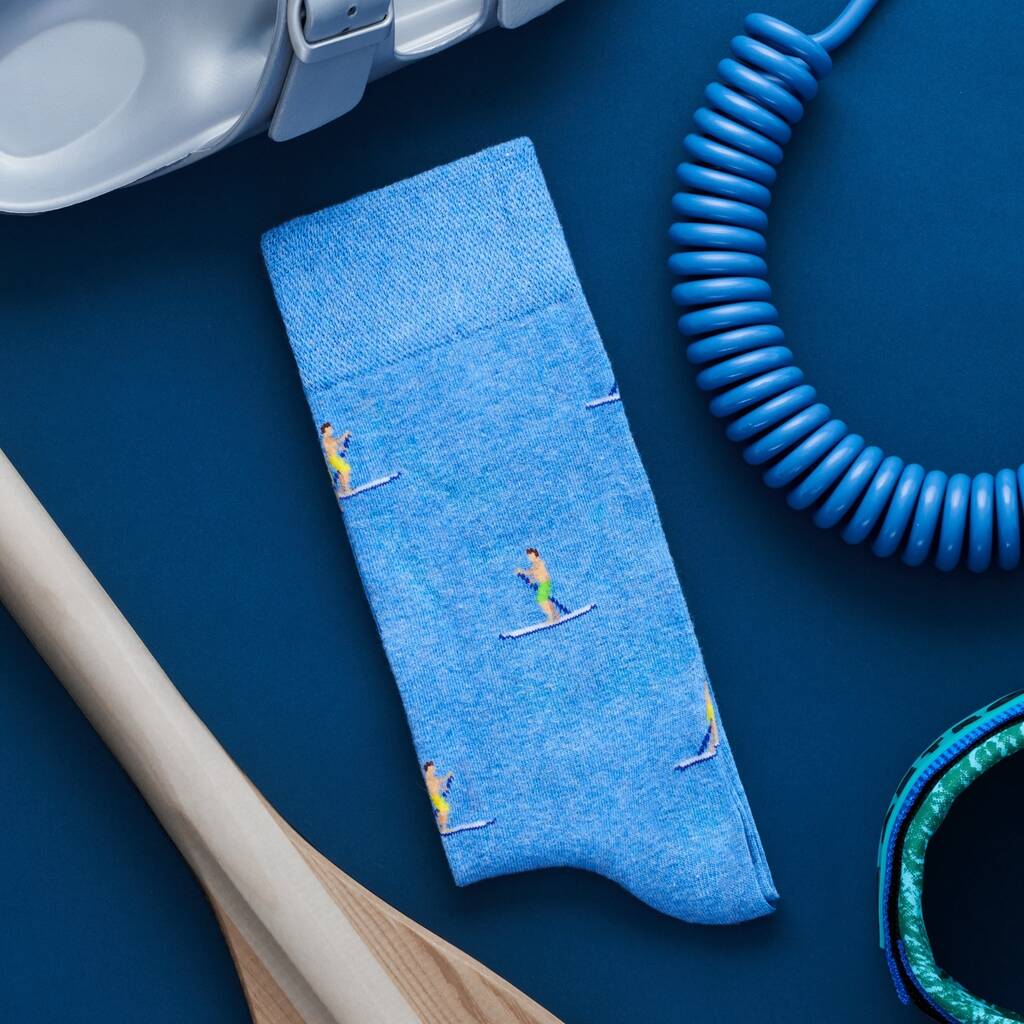 The Paddle – Luxury Stand Up Paddle Themed Socks, 1 of 9