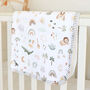 Super Soft Polar Fleece Boho Safari Baby Blanket, thumbnail 1 of 2