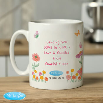 Personalised Me To You Floral Mug, 3 of 5