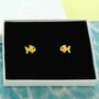 Little Goldfish Stud Earrings, thumbnail 1 of 2