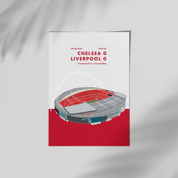 Liverpool Fa Cup Final Print, 2 of 4