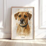 Personalised Watercolour Pet Illustration Portrait, thumbnail 7 of 12
