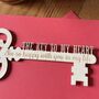 Personalised Key To My Heart Valentines Keepsake Card, thumbnail 8 of 12