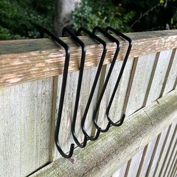 Bracket Fence Panel Hooks Six Pack, 3 of 6